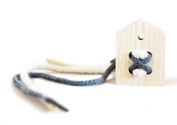 Lacing Toy - Natural
