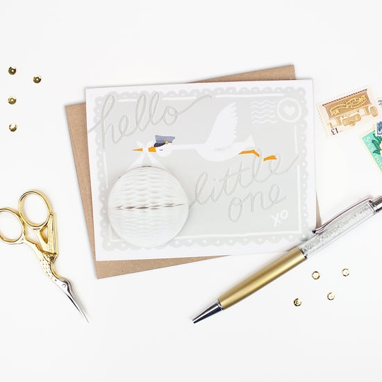 Stork Pop Up - Card