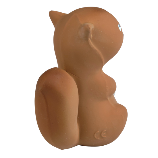 Tikiri Toys - Arctic Squirrel Organic Rubber Teether