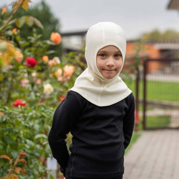 Balaclava Face Cover 250 Merino Natural