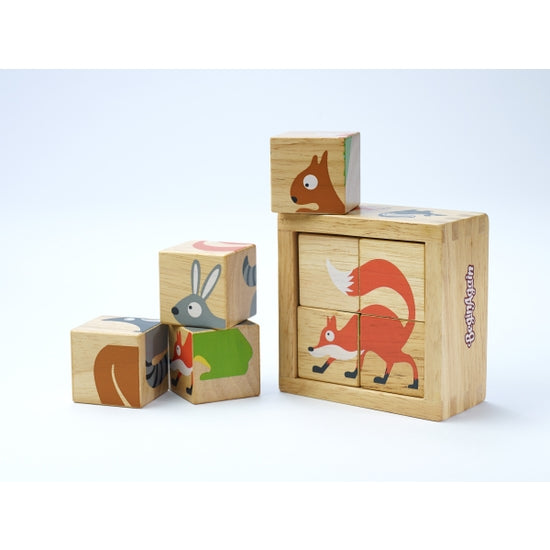 Buddy Blocks - Beginner Block Puzzle Set - Backyard