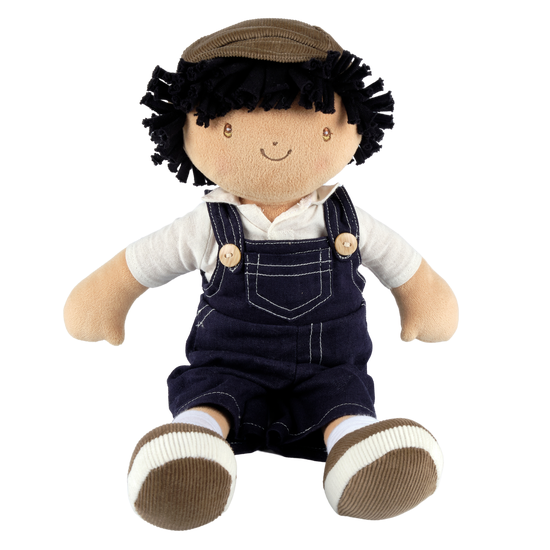 Tikiri Toys - Joe Blue Dungaree and Cap