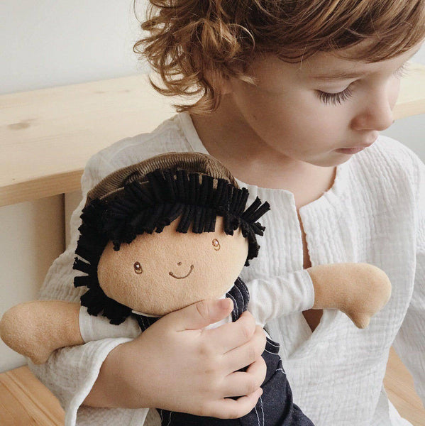 Tikiri Toys - Joe Blue Dungaree and Cap