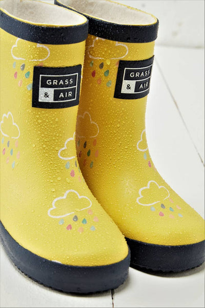 Kids Yellow Colour Changing Wellies