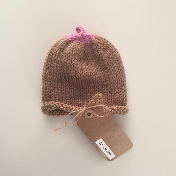 BK Designs - Breastfeeding Infant Knitted Hat