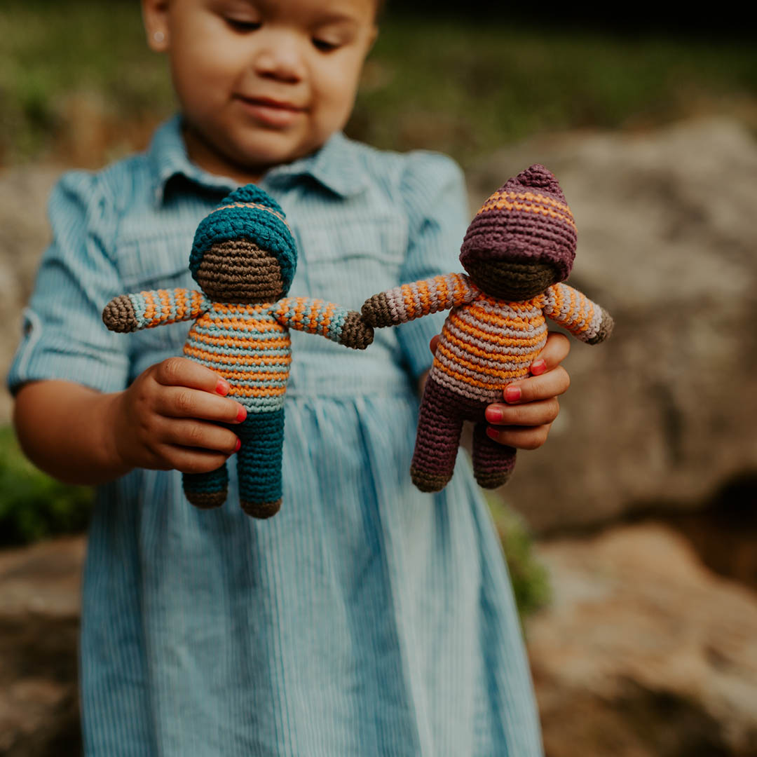 Pebble - Handmade Waldorf Pixie Doll
