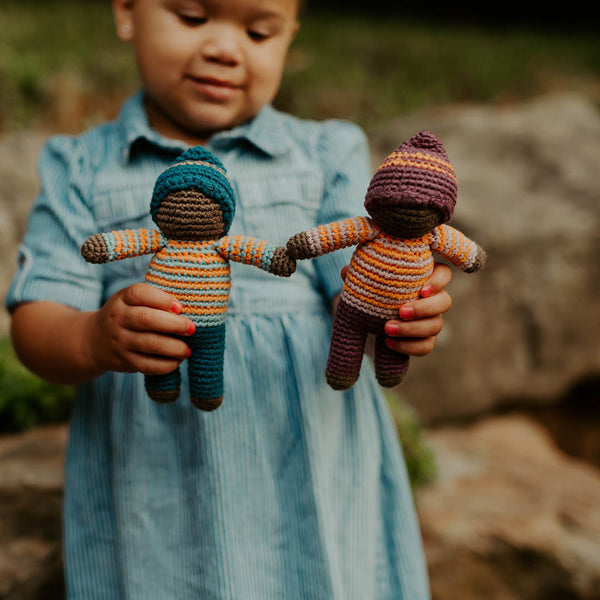 Pebble - Handmade Waldorf Pixie Doll