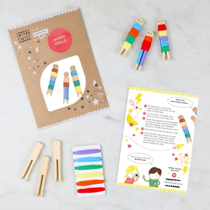 Cotton Twist - Make Your Own Worry Dolls Kit